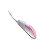 เมาส์เกมมิ่ง Onikuma Gaming Mouse Kiku White/Pink