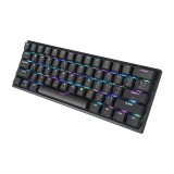 คีย์บอร์ดเกมมิ่ง Tsunami Gaming Keyboard MK-61 Max Graphite Gray Blue Switch