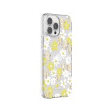 เคส Kate Spade New York iPhone 13 Pro Max Magsafe/Yellow Floral Medley/Flax Stone/White/Gold/Clear