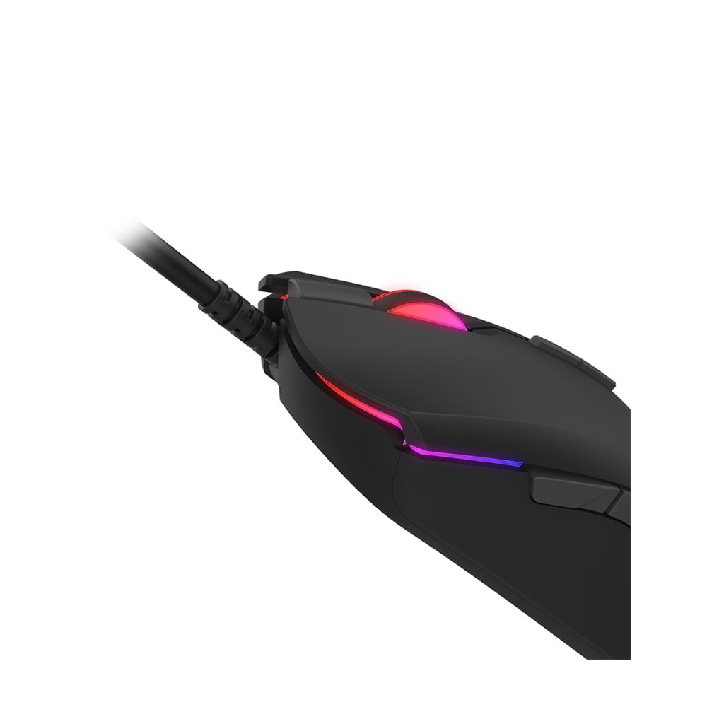 เมาส์เกมมิ่ง Fantech Gaming Mouse X17 Macro RGB Black