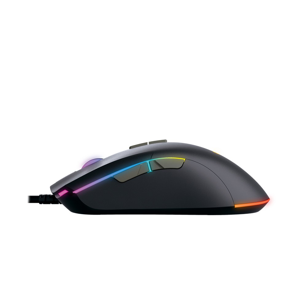 เมาส์เกมมิ่ง Fantech Gaming Mouse X17 Macro RGB Black