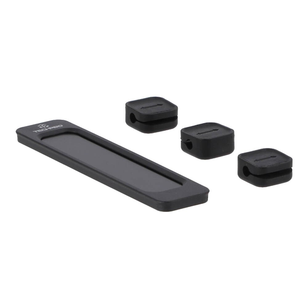 สายชาร์จ TECHPRO Magnetic Cable Management - Black
