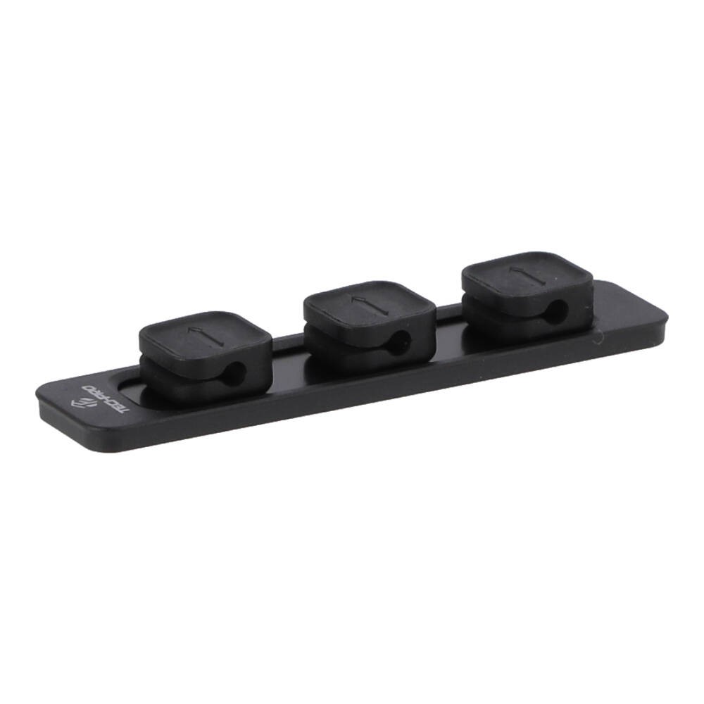 สายชาร์จ TECHPRO Magnetic Cable Management - Black