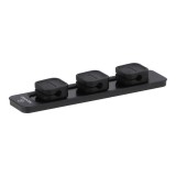 สายชาร์จ TECHPRO Magnetic Cable Management - Black