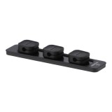สายชาร์จ TECHPRO Magnetic Cable Management - Black