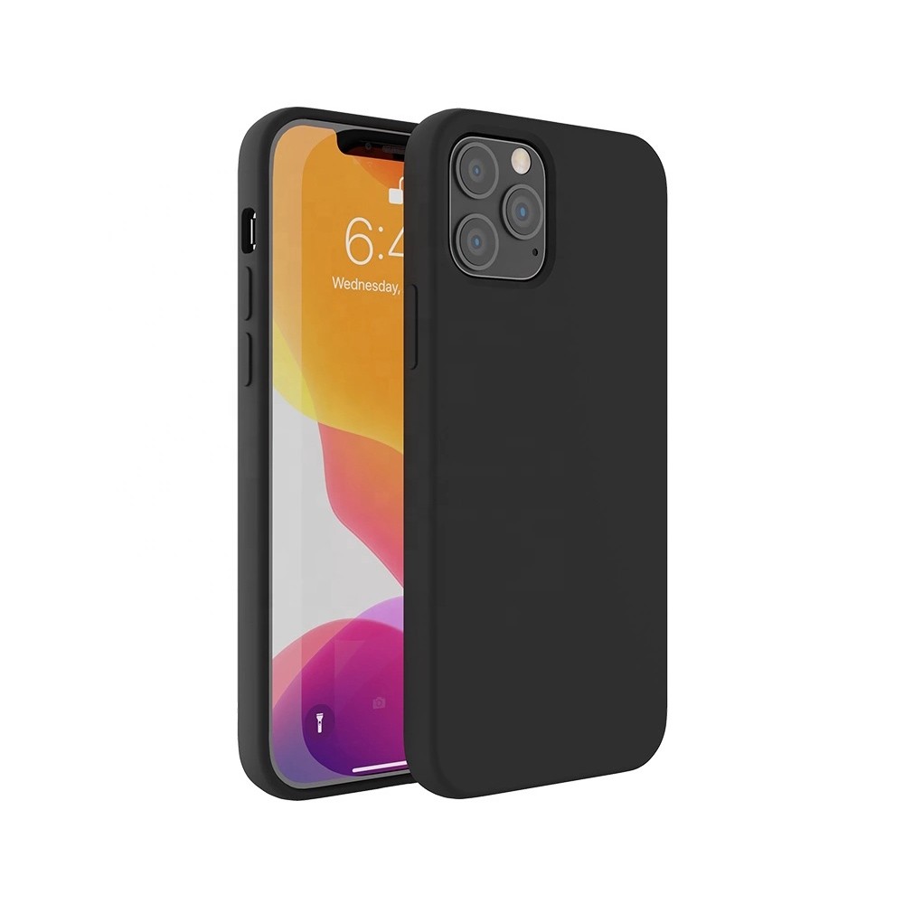 Blue Box เคส iPhone 12/12 Pro Silicone Black
