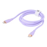 สายชาร์จ Blue Box USB-C to Lightning Cable 3A/27W Liquid Silicone Fast Charge 1 เมตร Purple