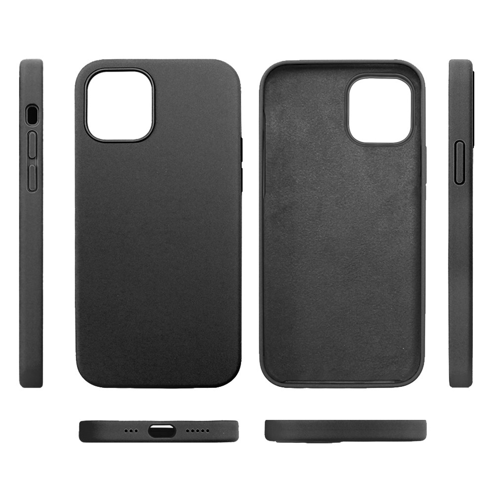 Blue Box เคส iPhone 12/12 Pro Silicone Black