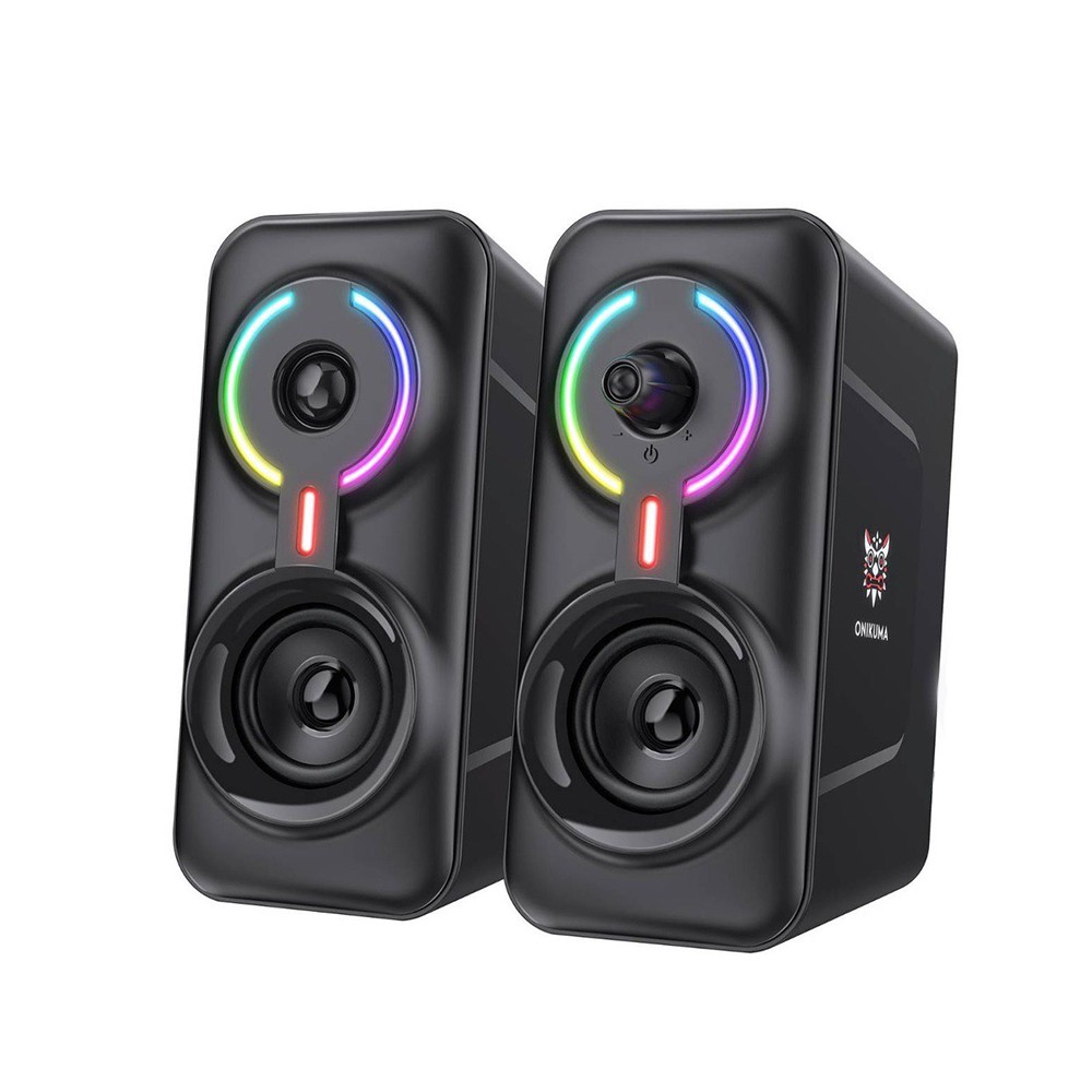 ลำโพง Onikuma Gaming Speaker L6 RGB Black