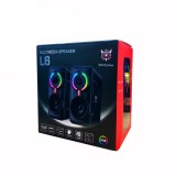 ลำโพง Onikuma Gaming Speaker L6 RGB Black