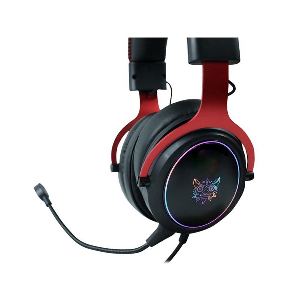 หูฟังเกมมิ่ง Onikuma gaming Headset X10 RGB 3.5 (Devil Edition)