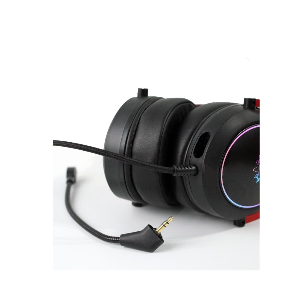 หูฟังเกมมิ่ง Onikuma gaming Headset X10 RGB 3.5 (Devil Edition)