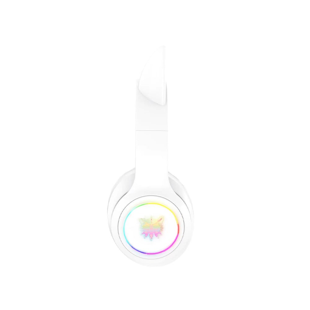 หูฟังเกมมิ่ง Onikuma gaming Headset B90 RGB Cat Ear Bluetooth 5.0 White