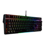 คีย์บอร์ดเกมมิ่ง Hyper X Gaming Keyboard Alloy Mkw100 Red/Linear SW (US)