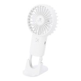 พัดลมพกพา QPLUS Portable Fan with Carabiner - White