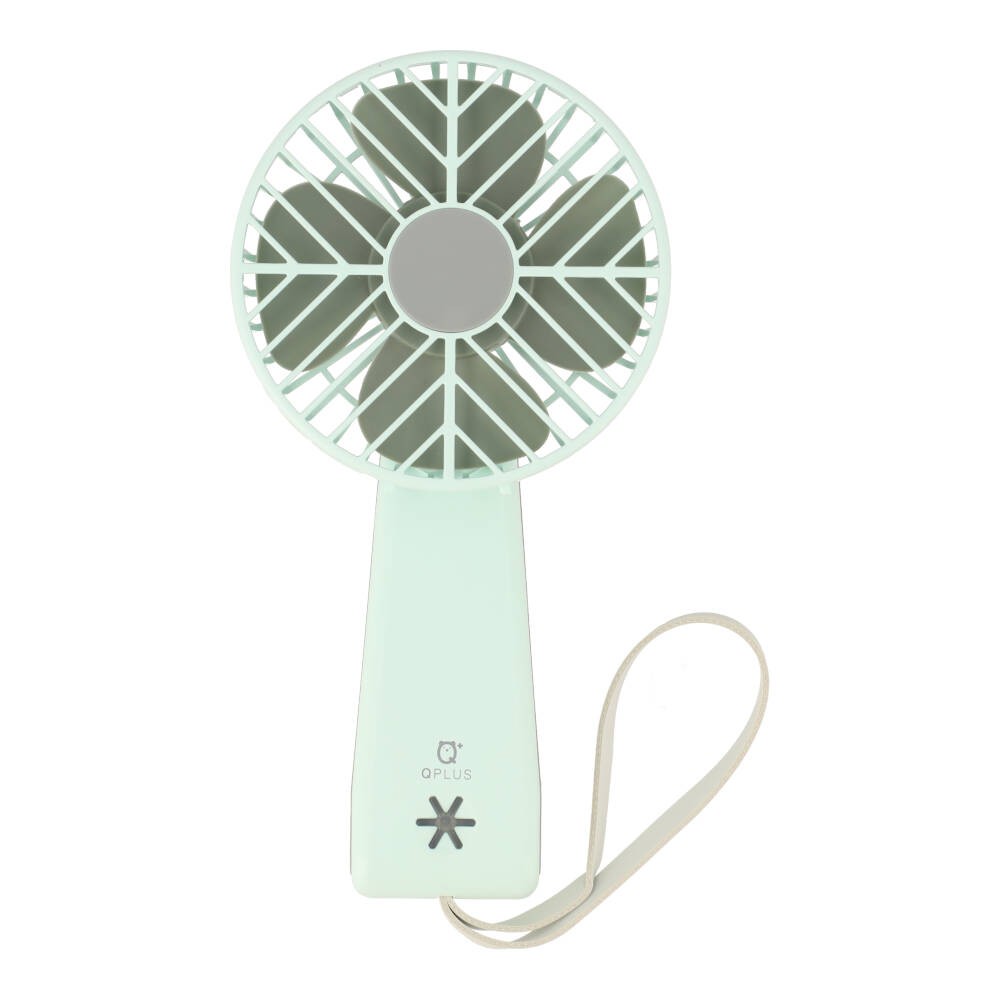 พัดลมพกพา QPLUS Foldable Handheld Fan Green