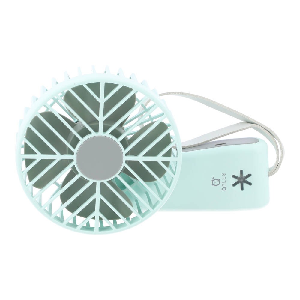 พัดลมพกพา QPLUS Foldable Handheld Fan Green