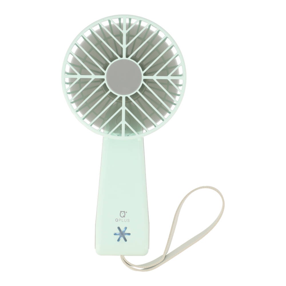 พัดลมพกพา QPLUS Foldable Handheld Fan Green