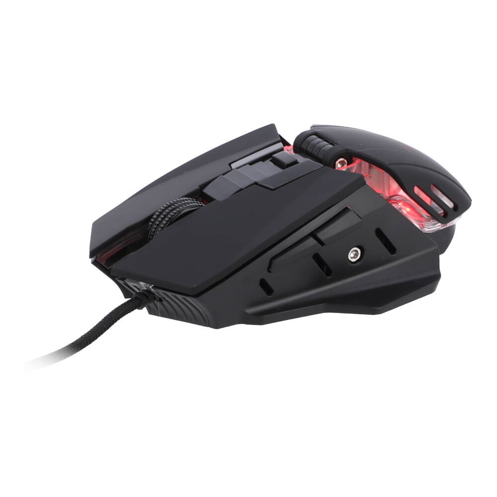 เมาส์เกมมิ่ง TECHPRO Mouse Gaming RGB FV-507 Black