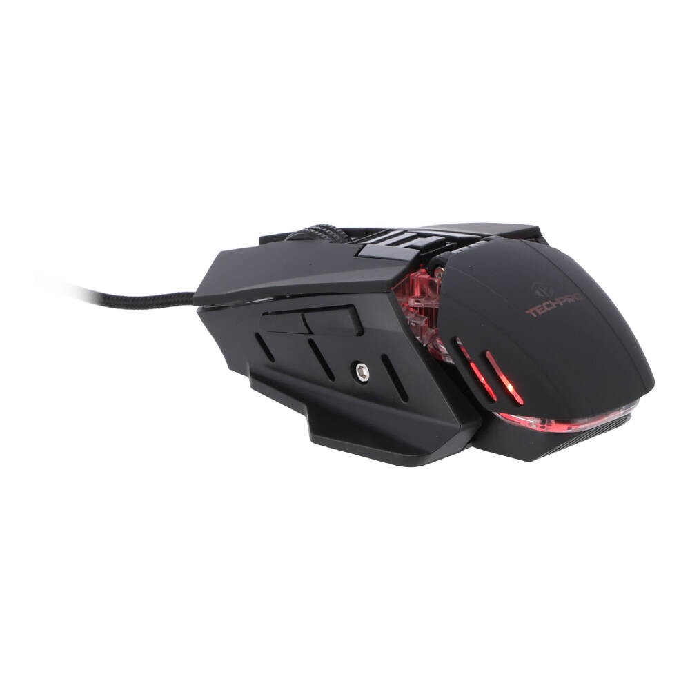 เมาส์เกมมิ่ง TECHPRO Mouse Gaming RGB FV-507 Black