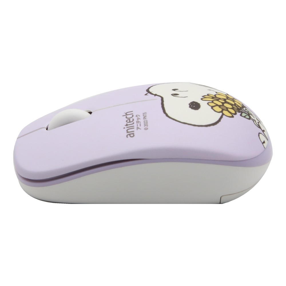 เมาส์ Anitech Wireless Mouse Snoopy (SNP-W228) Purple