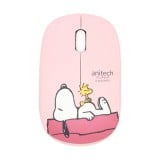 เมาส์ Anitech Wireless Mouse Snoopy (SNP-W228) Pink