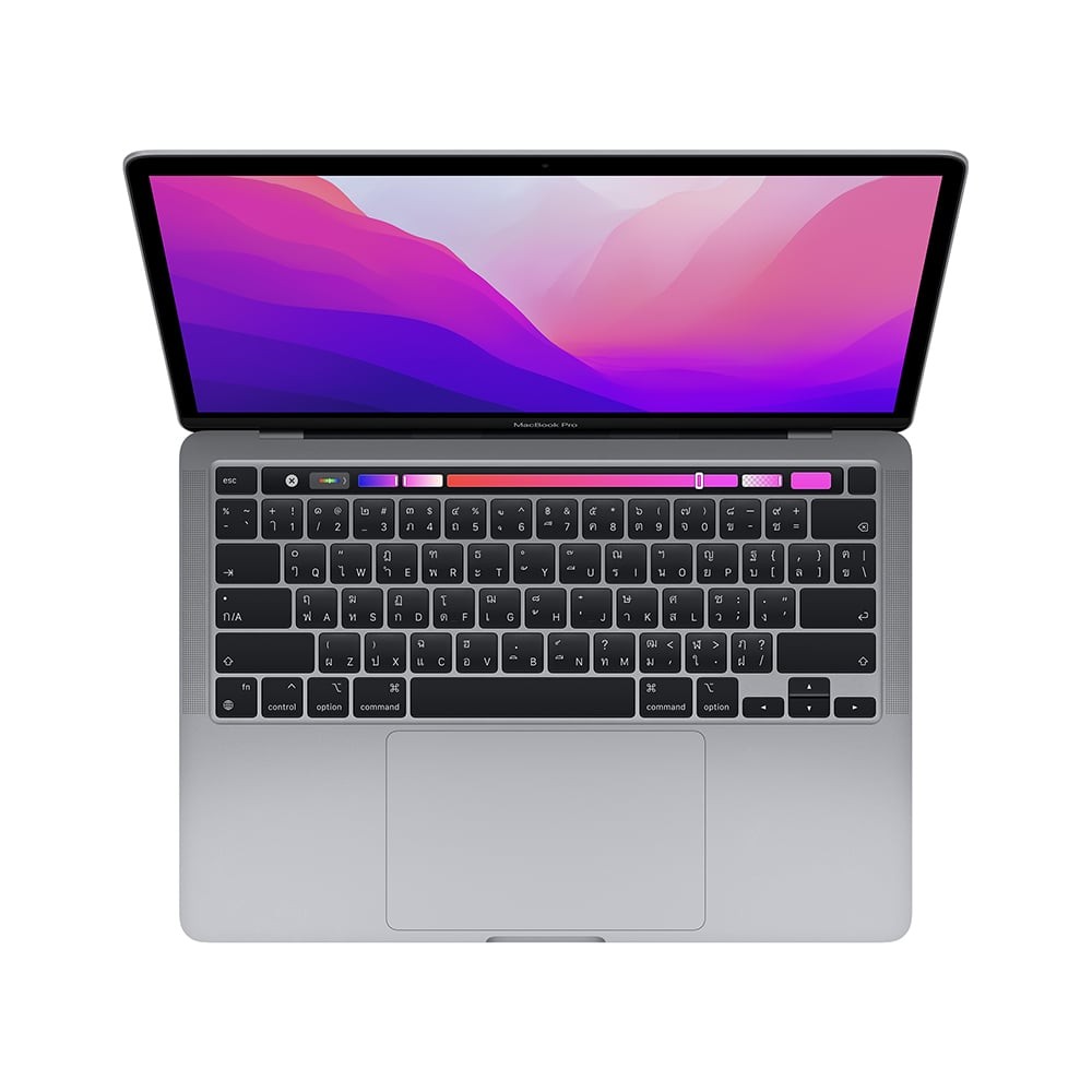 MacBook Pro 13 : M2 chip 8C CPU/10C GPU/8GB/256GB - Space Gray (2022)