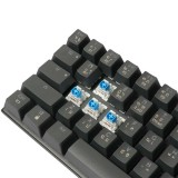 คีย์บอร์ดเกมมิ่ง Tsunami Gaming Keyboard MK-61 Pro Graphite Gray Blue Switch