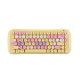 คีย์บอร์ดไร้สาย MOFii Bluetooth Keyboard Cotton Candy Mixed Yellow (TH/EN)