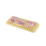 คีย์บอร์ดไร้สาย MOFii Bluetooth Keyboard Cotton Candy Mixed Yellow (TH/EN)