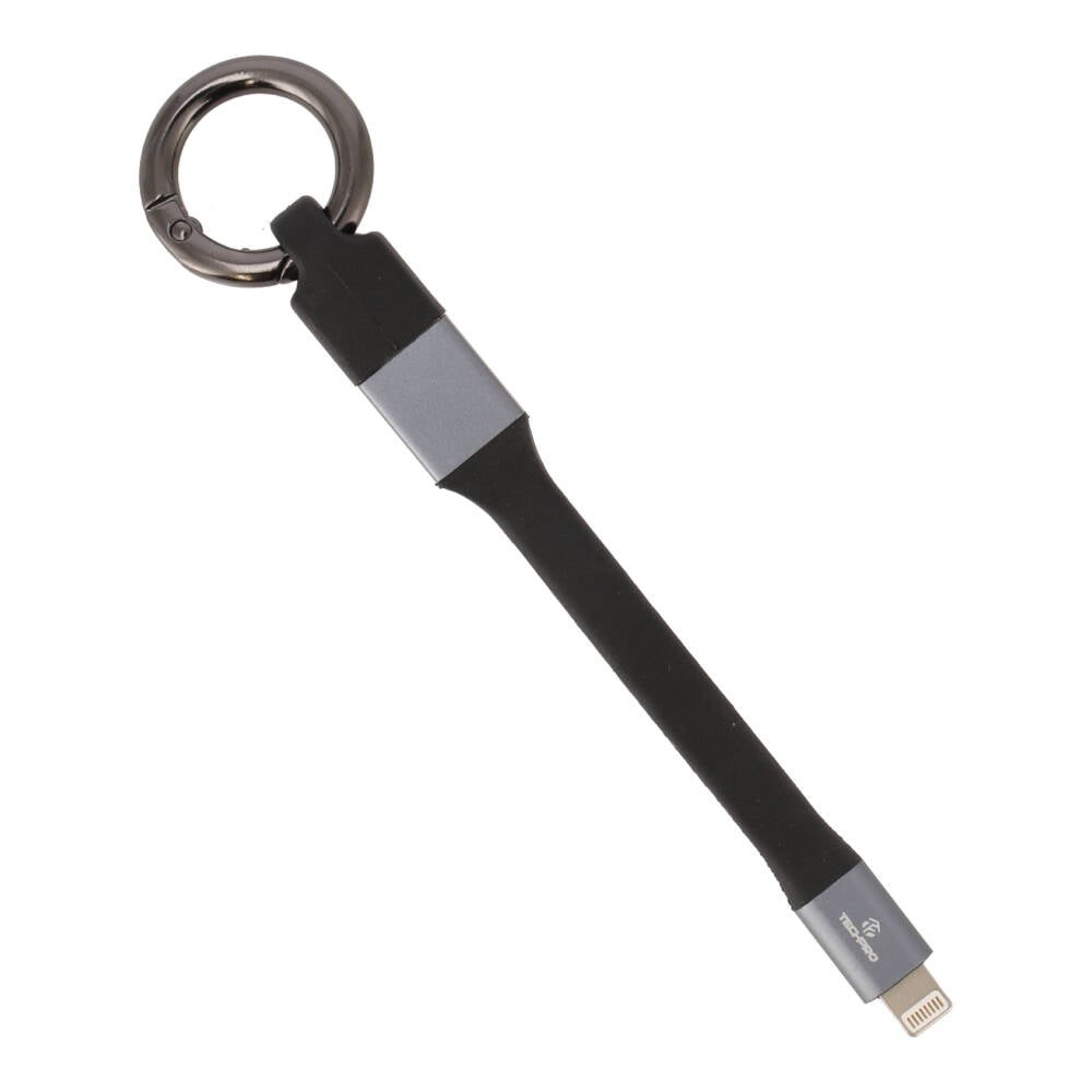 สายชาร์จ TECHPRO Mini Portable Keyring Charge & Sync Cable - USB-A to Lightning