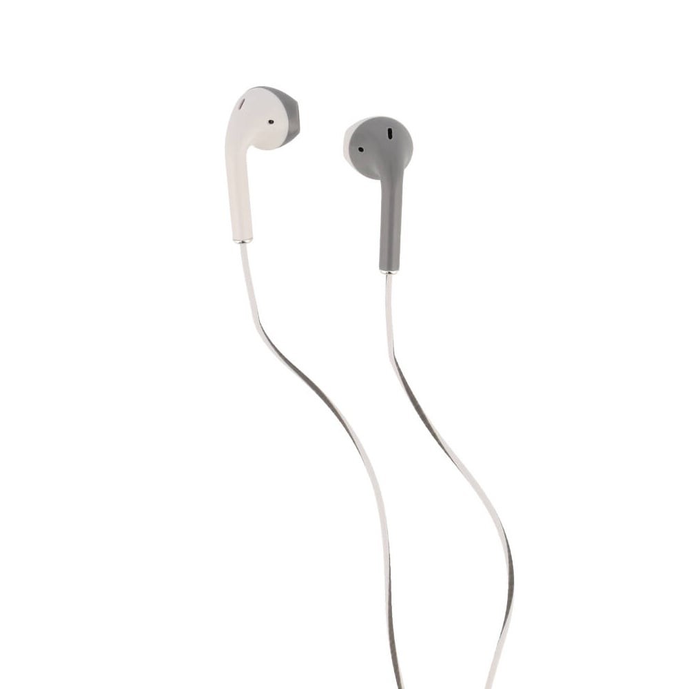 หูฟังมีสาย QPLUS Two-tone Wired Earbud Headphone Type-C Gray/White