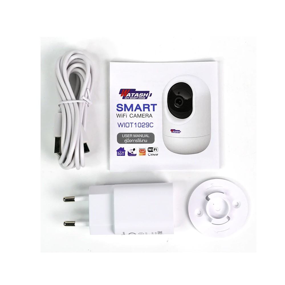 กล้องวงจรปิด Watashi CCTV WIOT1029C 3MP Wi-Fi Camera