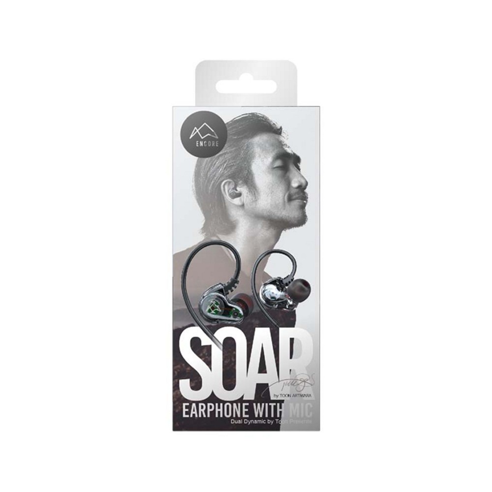 หูฟังอินเอียร์มอนิเตอร์ Encore Earphone Model Soar Black