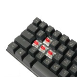 คีย์บอร์ดเกมมิ่ง Tsunami Gaming Keyboard MK-61 Max Graphite Gray Red Switch