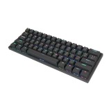 คีย์บอร์ดเกมมิ่ง Tsunami Gaming Keyboard MK-61 Max Graphite Gray Red Switch