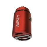 AUKEY Car Charger 1 USB-A (12W) / 1 USB-C (30W) Red (CC-A3 RD)