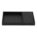 Blue Box Wireless charging Organizer Tray 10W Black PU