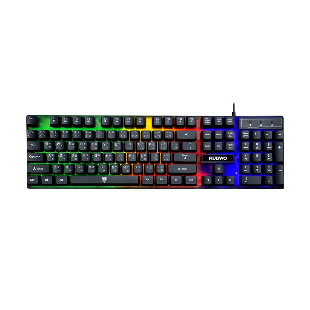 คีย์บอร์ดเกมมิ่ง Nubwo Gaming Keyboard Mars NK-36