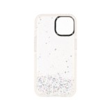 เคส Blue Box iPhone 14 Clear Glitter with black camera frame