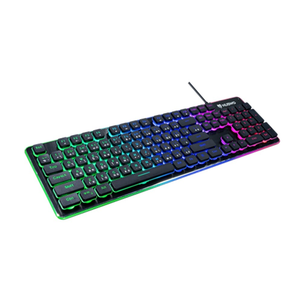 คีย์บอร์ดเกมมิ่ง Nubwo Gaming Keyboard Fortune NK-32 Black