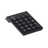 คีย์บอร์ดตัวเลขไร้สาย TECHPRO Wireless Numeric Keypad TK03 Black