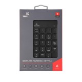 คีย์บอร์ดตัวเลขไร้สาย TECHPRO Wireless Numeric Keypad TK03 Black