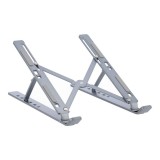 แท่นวางโน๊ตบุ๊ค TECHPRO Portable Aluminum Laptop Stand Grey