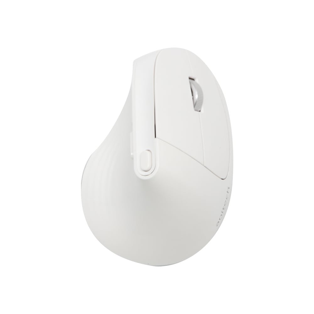 เมาส์ไร้สาย Anitech Bluetooth and Wireless Vertical Mouse (W230) White