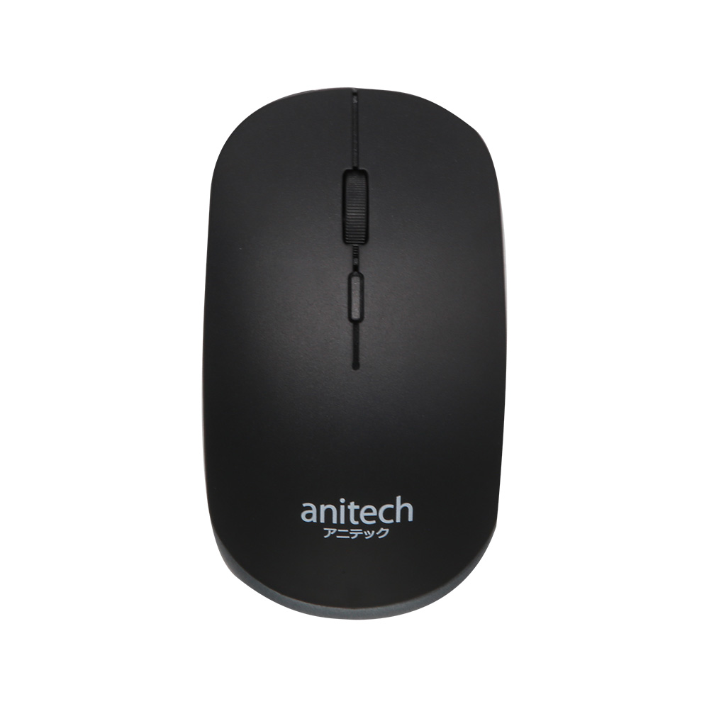 เมาส์ไร้สาย Anitech เมาส์ทำงาน รุ่น W231 Black | Education Studio7