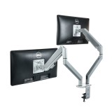 แขนจับจอมอนิเตอร์ Bewell Ergonomic Dual Monitor Arm (EA-07) Gray