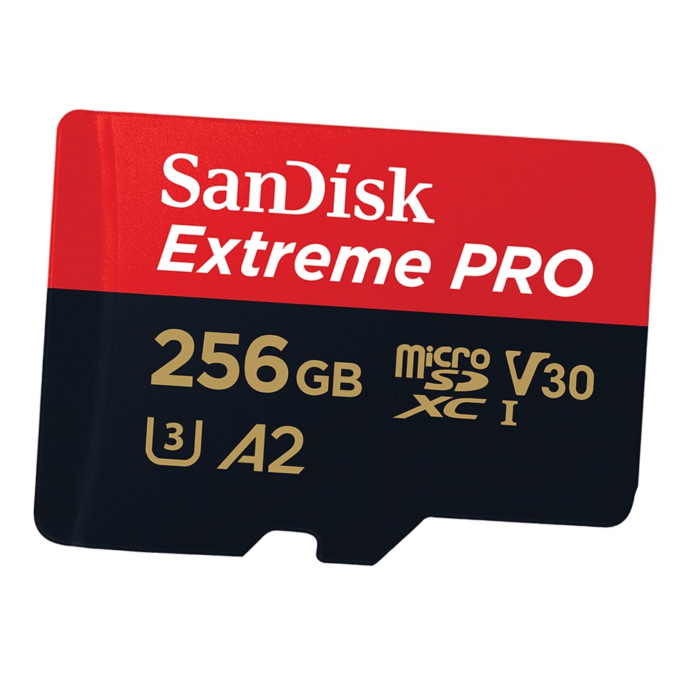 เมมโมรี่การ์ด SanDisk Extreme Pro microSDXC 256GB C10 A2 with SD adaptor