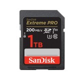 เมมโมรี่การ์ด SanDisk Extreme Pro SDXC 1TB V30 U3 C10 200MB/s R 140MB/s W (SDSDXXD-1T00-GN4IN)