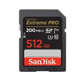 เมมโมรี่การ์ด SanDisk Extreme Pro SDXC 512GB V30 U3 C10 200MB/s R 140MB/s W (SDSDXXD-512G-GN4IN)